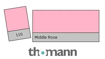 Lee Filter Roll 110 Middle Rose
