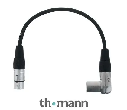 the sssnake SK233-0,3 angled XLR Patch MF