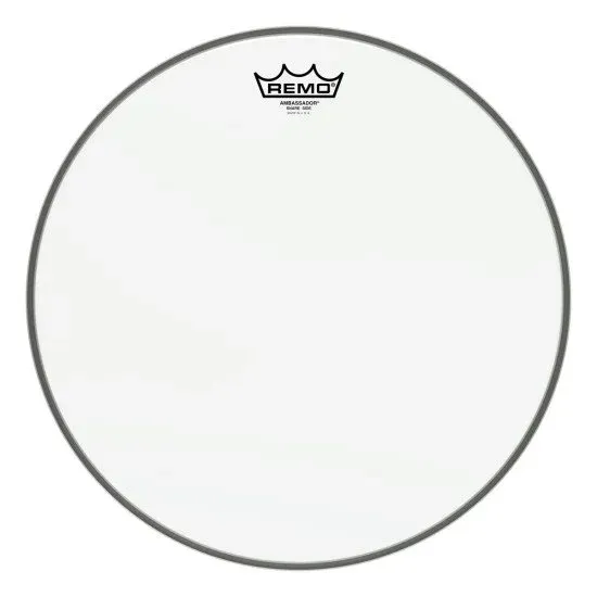 Remo 15" Ambassador Hazy Snare Side