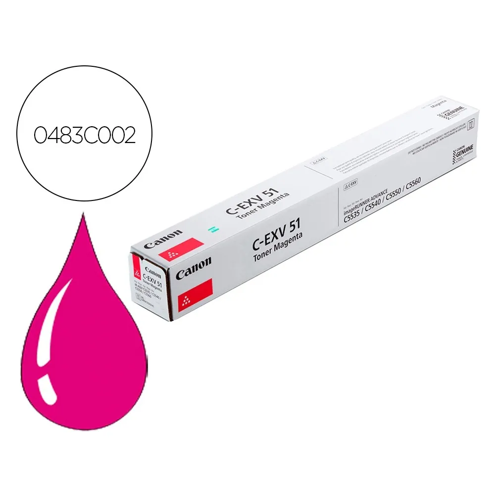 Toner C-EXV 51 M (Magenta) – CANON