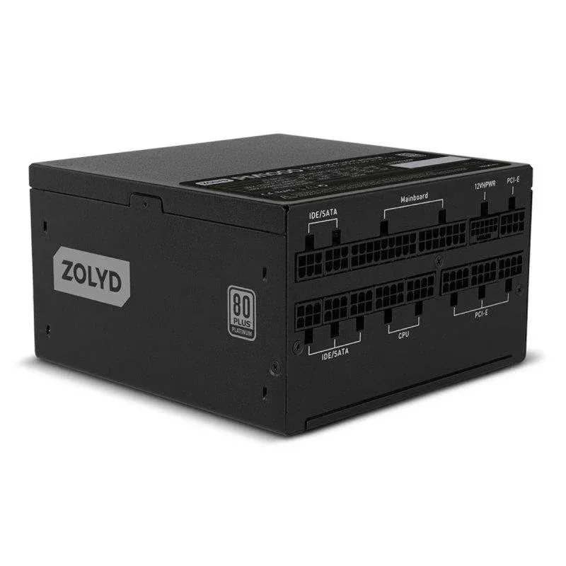 Fonte Alimentação Fonte de Alimentação ZOLYD ZLDPM1000M 1000W 80 Plus Platinum Full Modular ATX V3.1