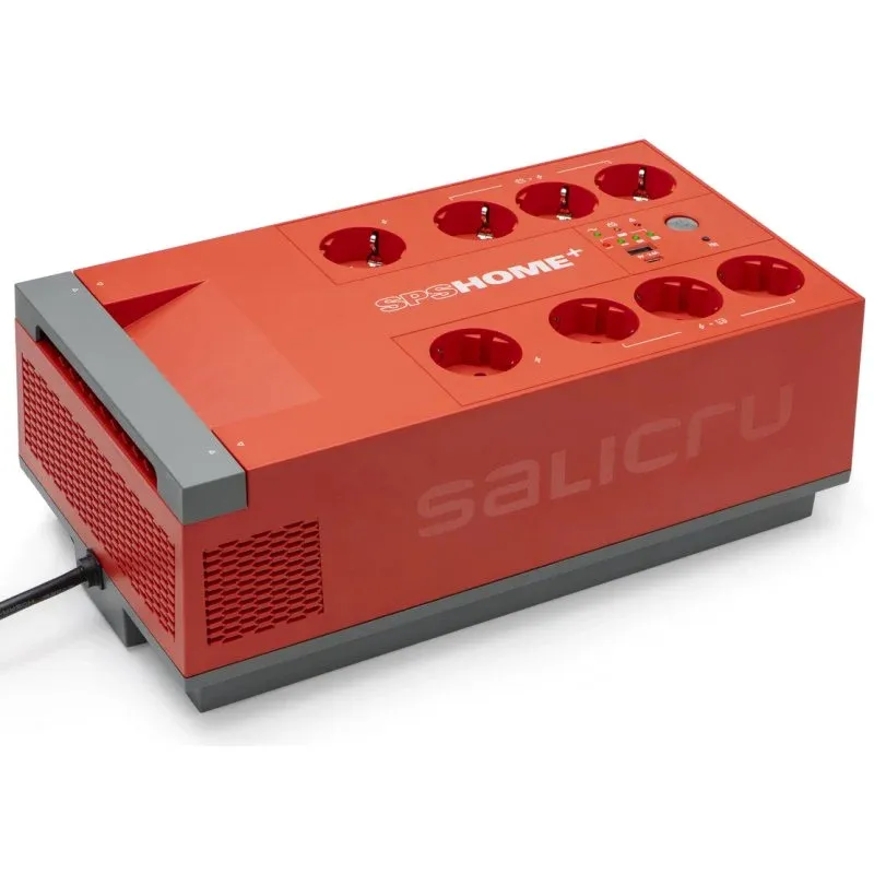 SAI Salicru SPS 850 HOME+ UPS Linha Interativa 650VA 360W com 8x Saídas AC