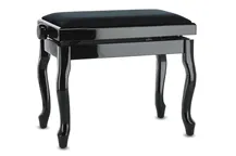 Banco piano Gewa Deluxe Classic Polished Black