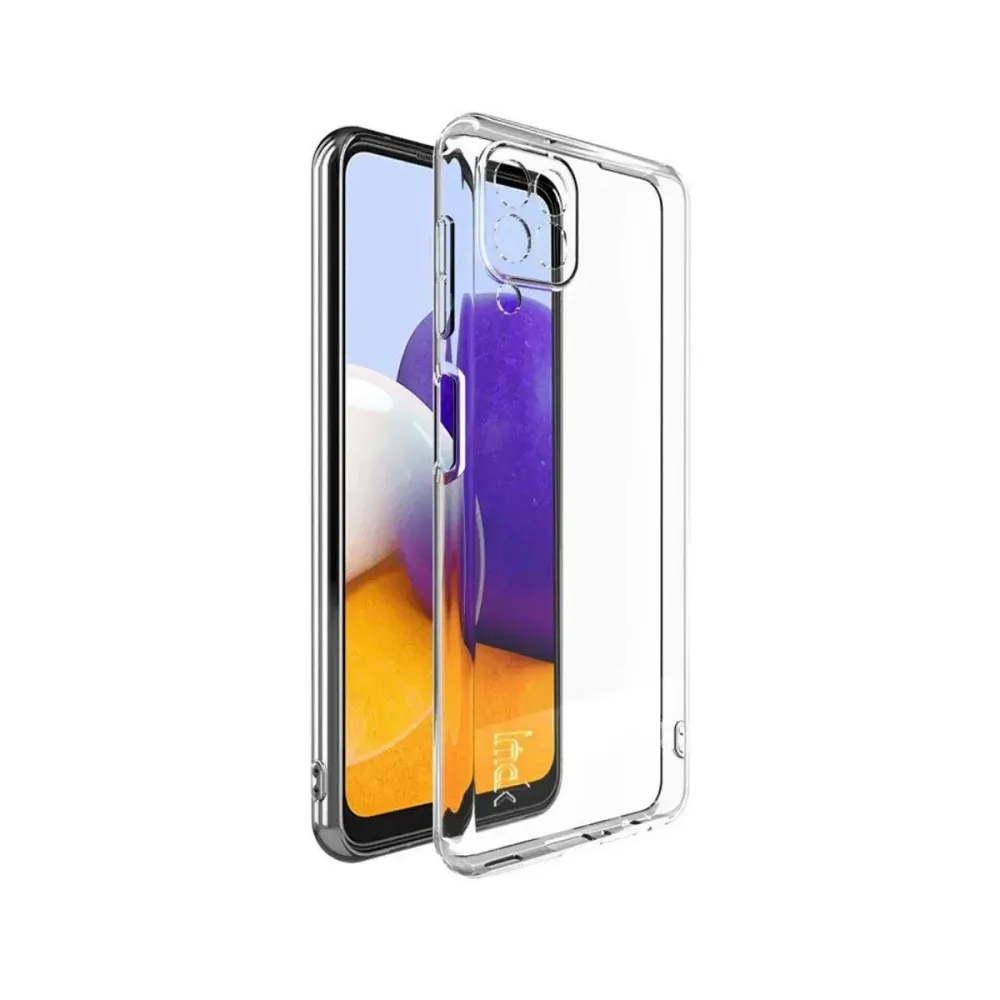 Capa Silicone Samsung M22/M32 3D Transparente