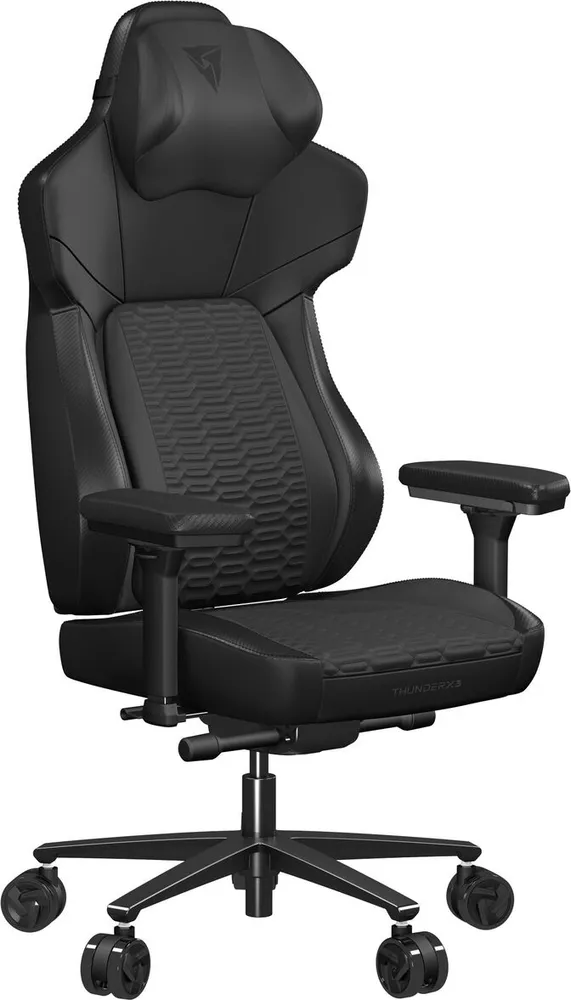 Cadeira Gaming TX3 (ThunderX3) Core, Apoio lombar 360°- Racer Black