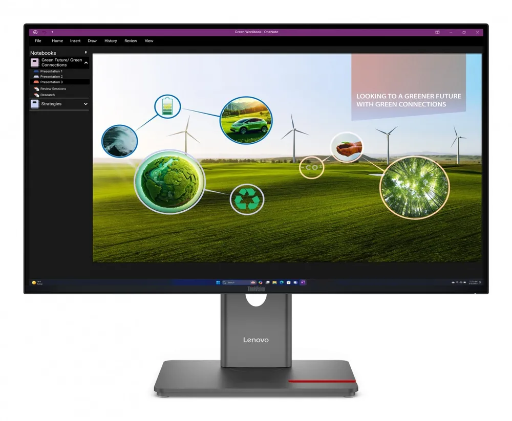 Lenovo ThinkVision P27Q-40 monitor de ecrã 68,6 cm (27") 64A7ZAT6EU