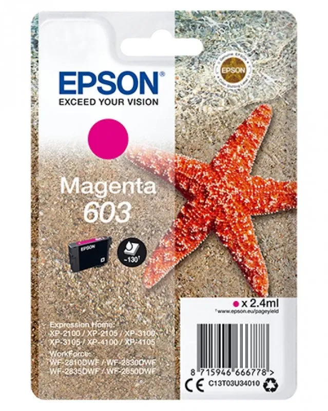 Tinteiro Epson Original 603 Magenta