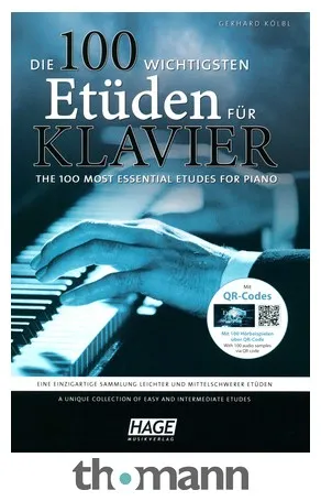 Hage Musikverlag 100 Etudes Piano
