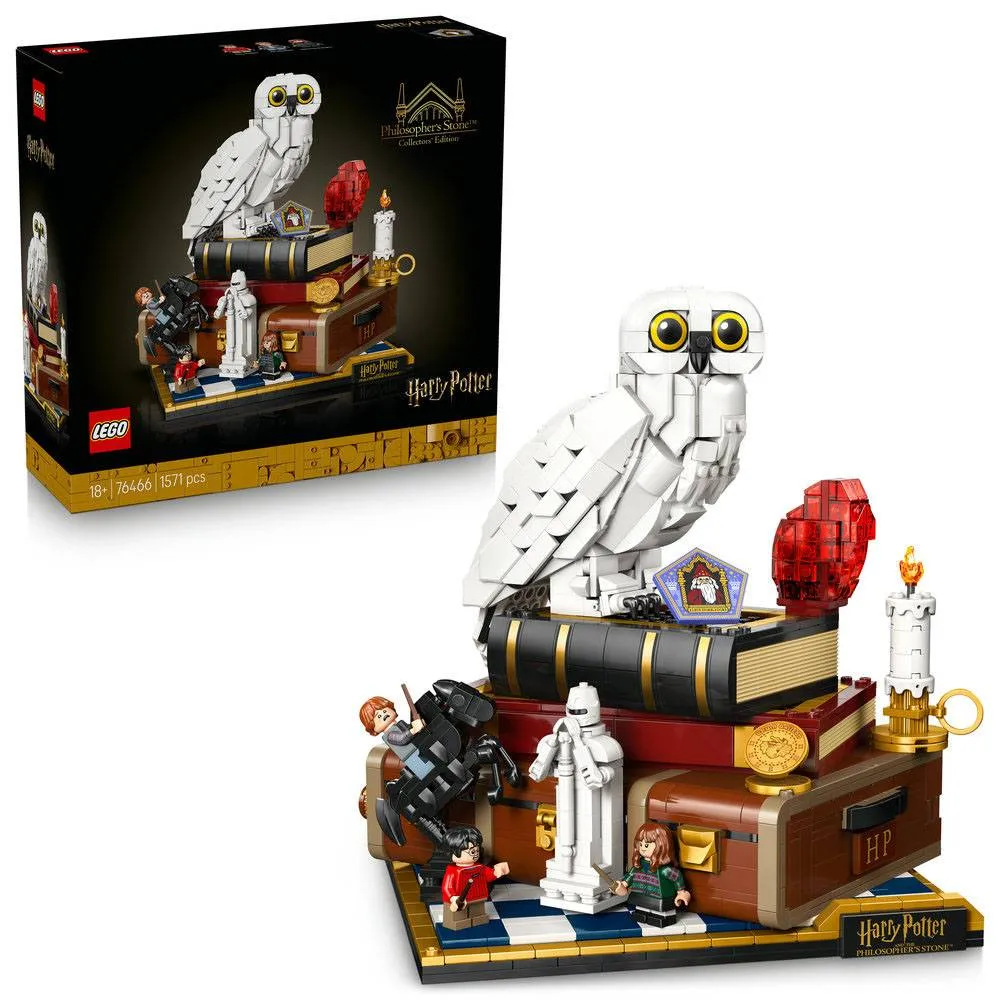 LEGO Harry Potter: A Pedra Filosofal | Idades 18+ | 1571 Peças | Item 76466