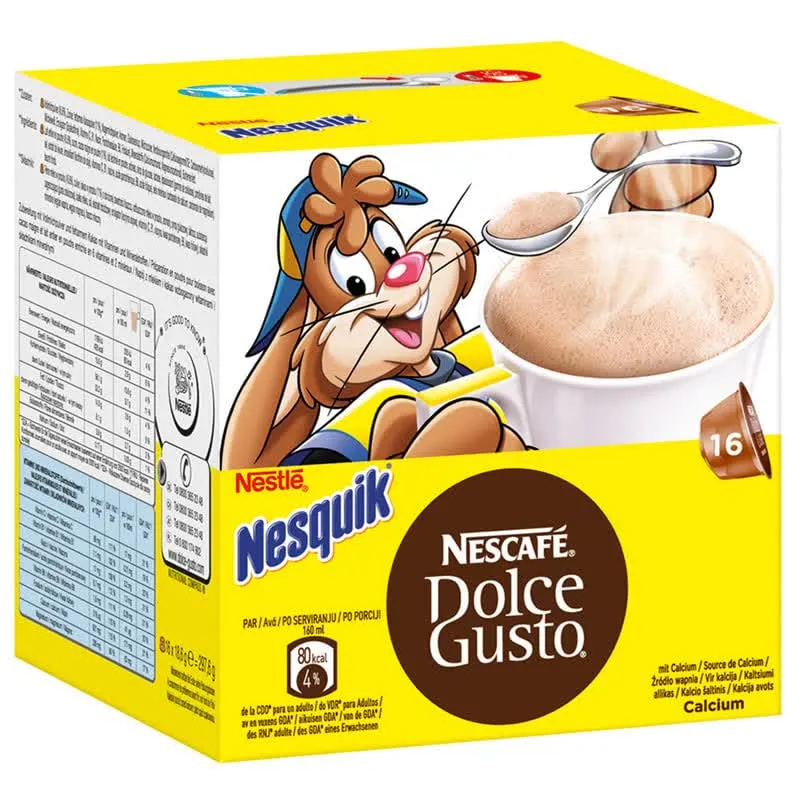 Pack 16X Cápsulas Dolce Gusto - Nesquik