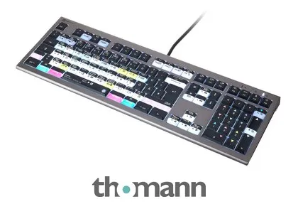 Logickeyboard Astra 2 Davinci Resolve DE Mac