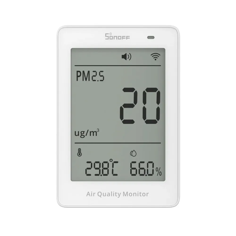 Monitor de Qualidade do Ar Sonoff AirGuard SAWF-07P