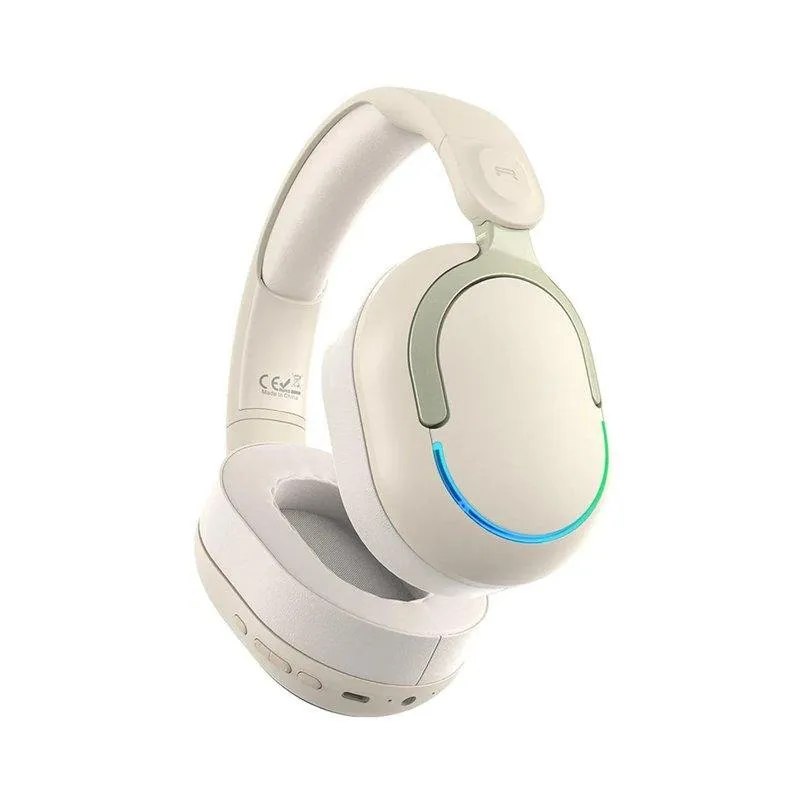 Auriculares Bluetooth 5.4 dobráveis com 20h, som 3D e subwoofer potente