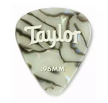 Palheta Taylor Celluloid 351 Abalone 0.96mm 12 UN