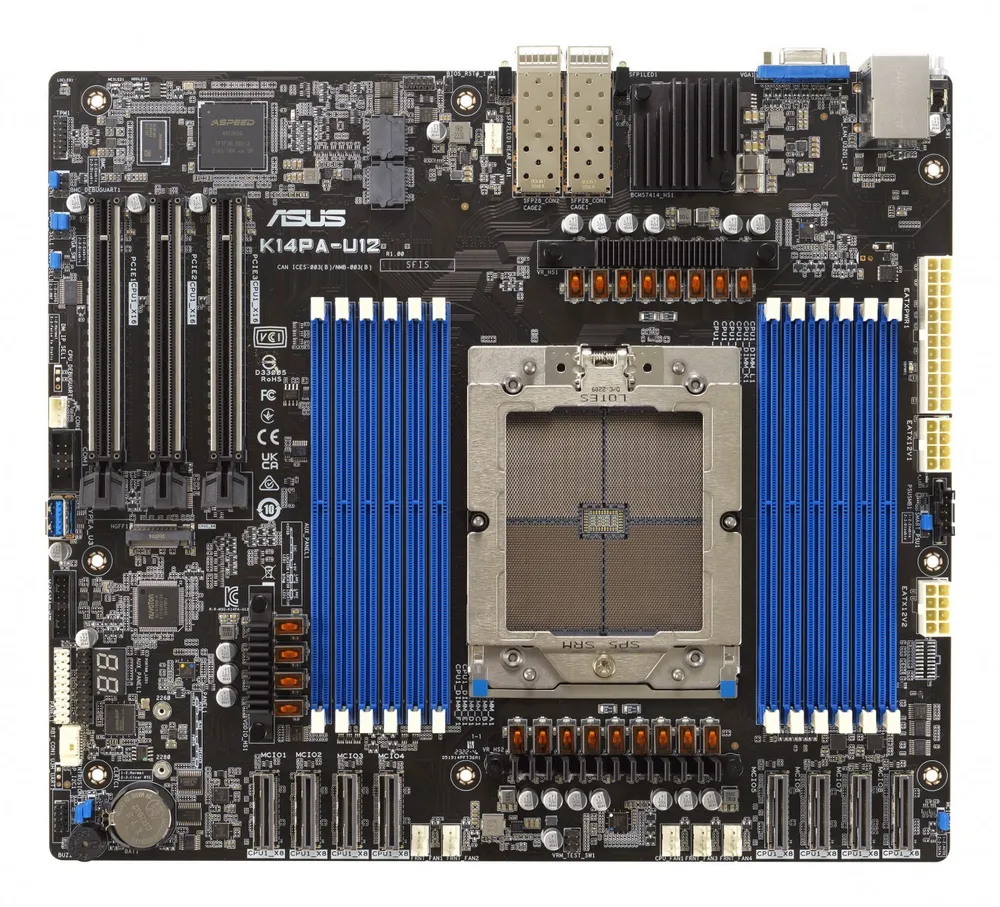 ASUS K14PA-U12/ASMB11 Socket SP5 SSI CEB 90SB0CI0-M0UAY0