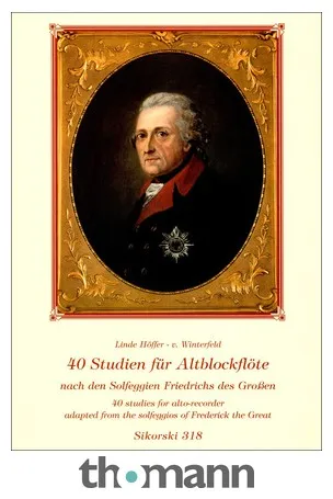 Sikorski Musikverlage 40 Studien Solfeggien Alto Rec