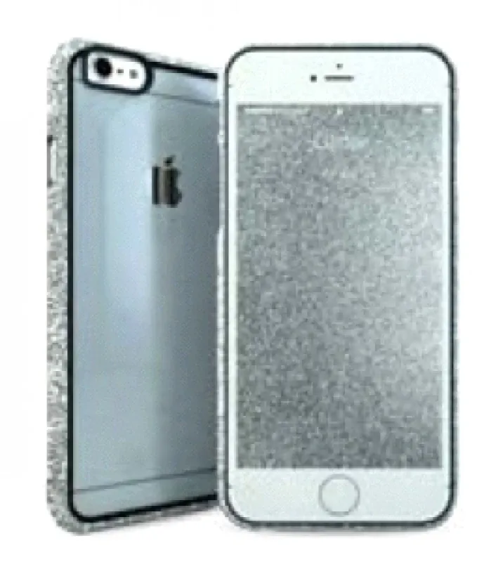 i-Paint - Ghost Case iPhone 6/6s (silver glitter)