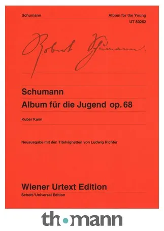 Wiener Urtext Edition Schumann Album für Jugend