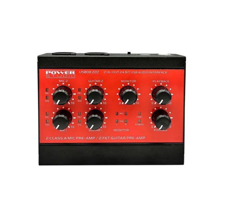 Interface Áudio USB PowerStudio USBOX 222