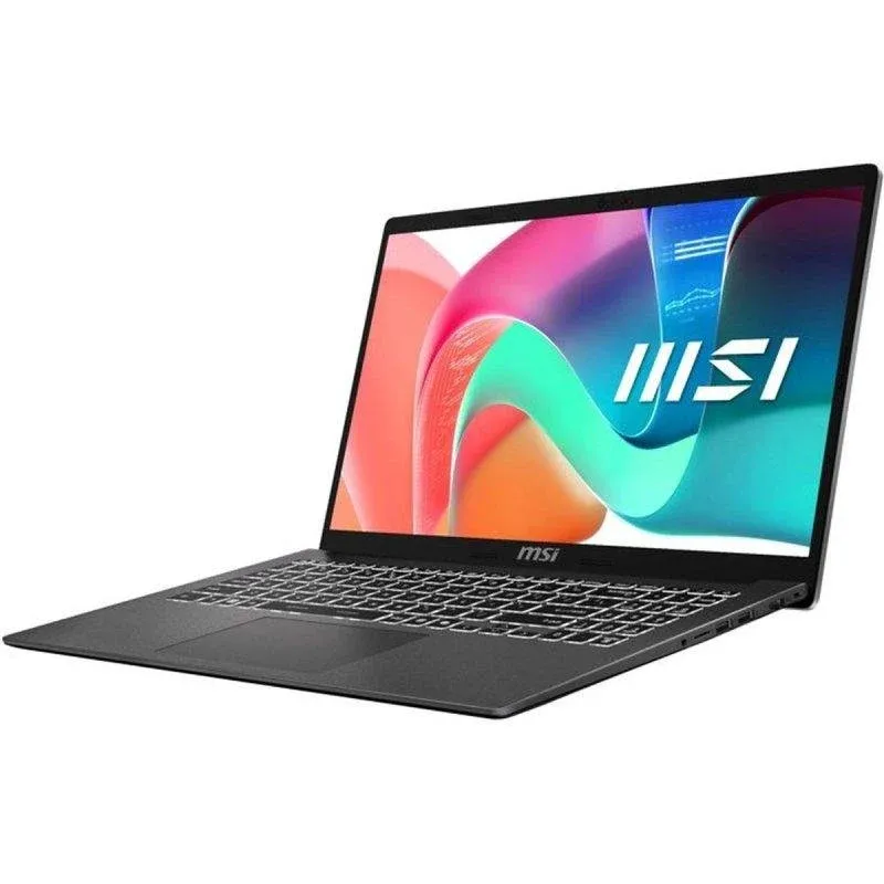 Portátil MSI Modern 15 F13MG-698XFR 15,6" Intel Core i3-1315U 16GB 512GB SSD UHD FreeDOS