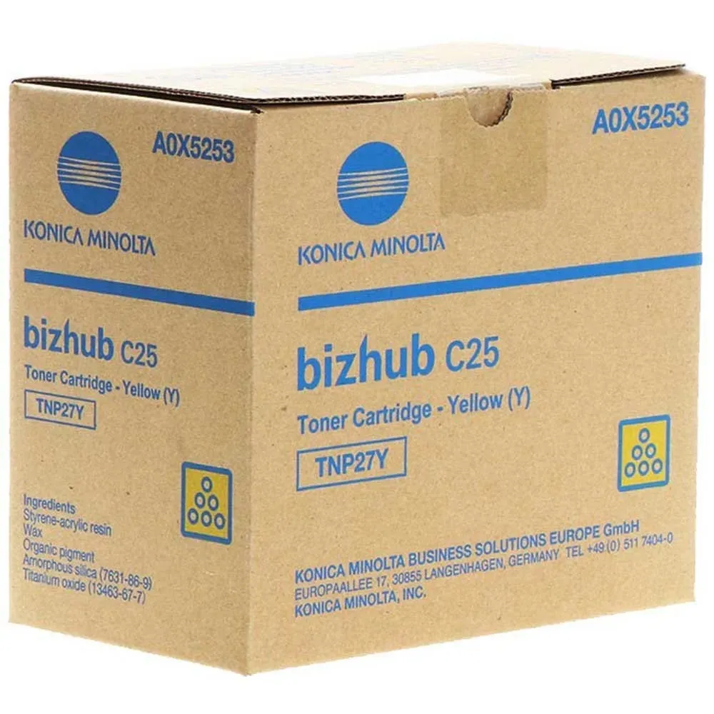 Konica Minolta Toner Tnp-27Y C25 A0X5253