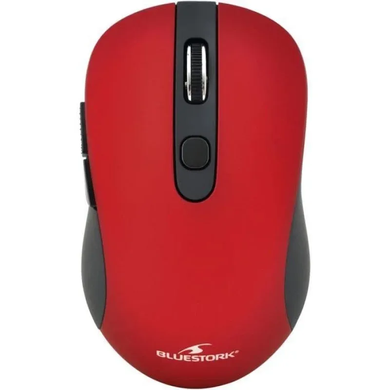 Bluestork M-WL-OFF60-RED Rato Sem Fios 1600DPI Vermelho
