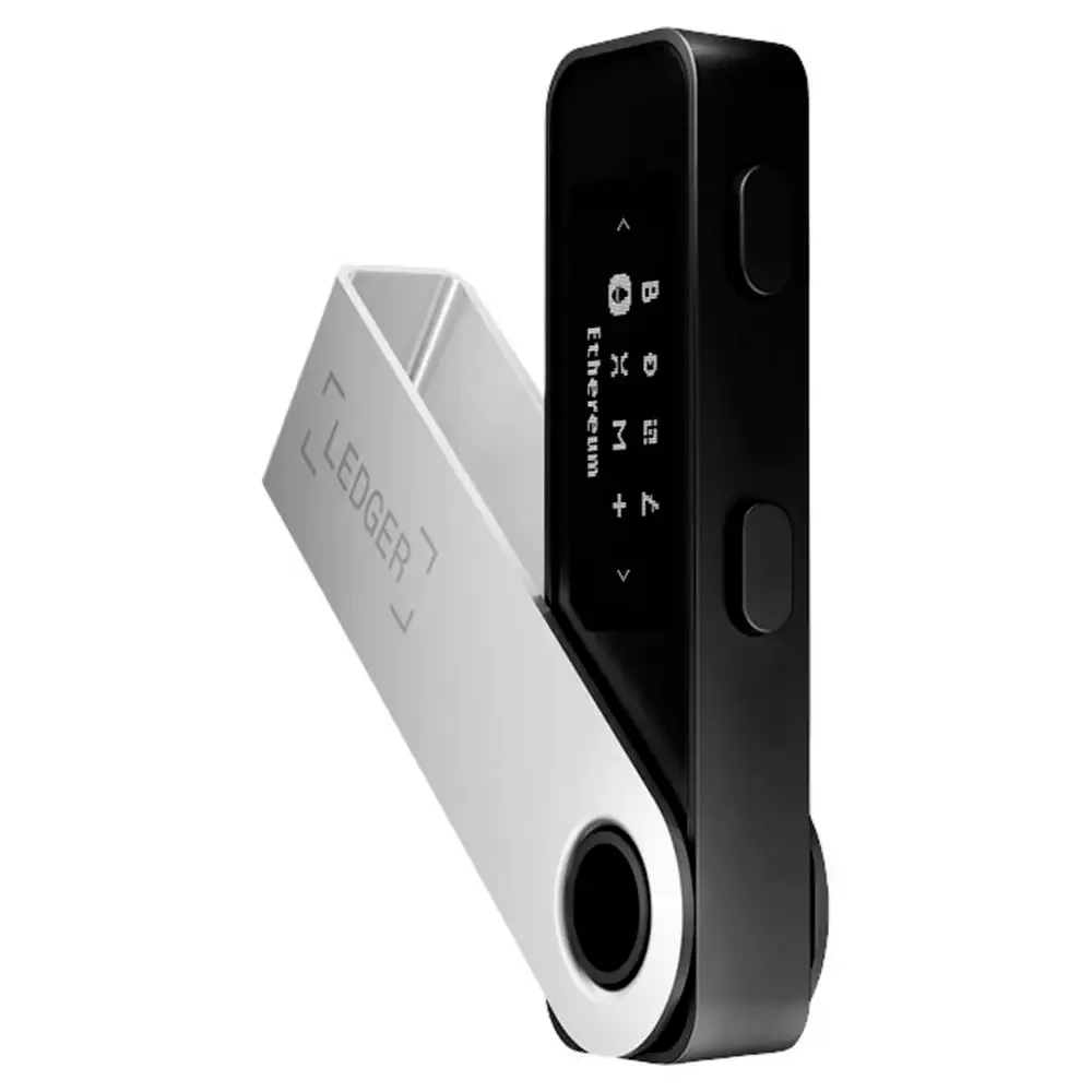 Carteira Ledger Nano S Plus USB-C Crypto Hardware Wallet Matte Black