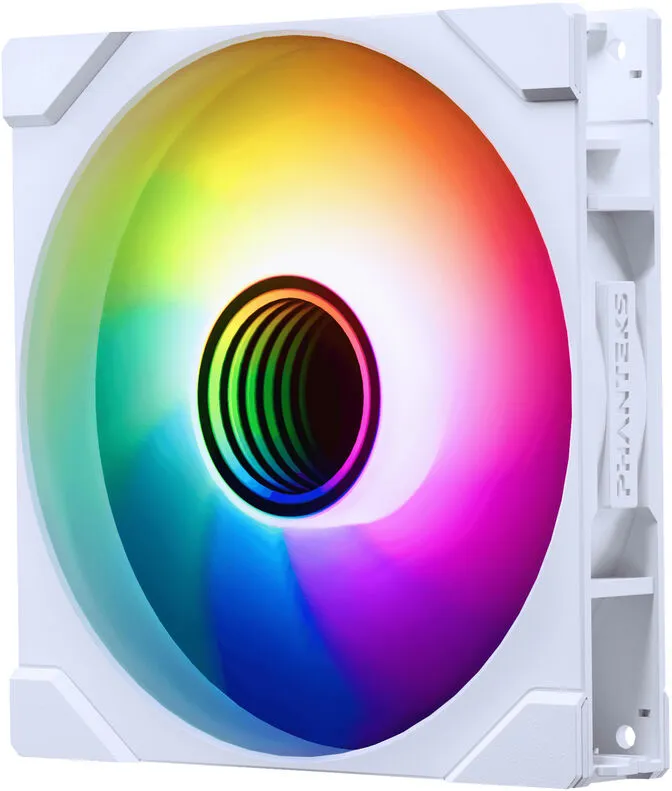 Ventoinha Phanteks M25 Gen2 PWM Reverse Airflow DRGB 140mm Branco