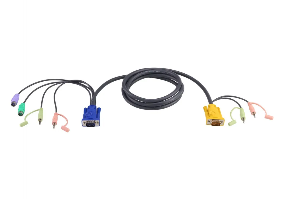 ATEN 2L-5305P cabo KVM Preto 2L-5305P