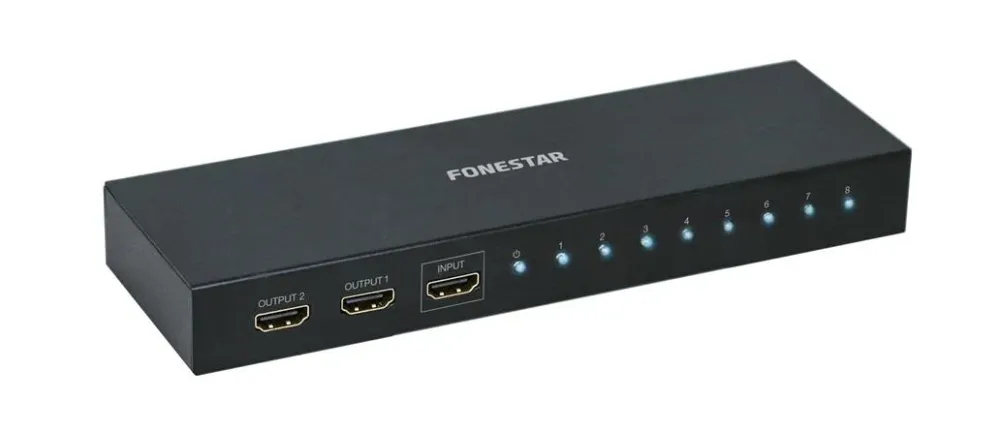 Distribuidor Amplificador HDMI 1 x 8 Fonestar