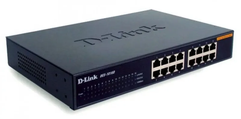SWITCH 16P.10/100 FAST DES-1016D