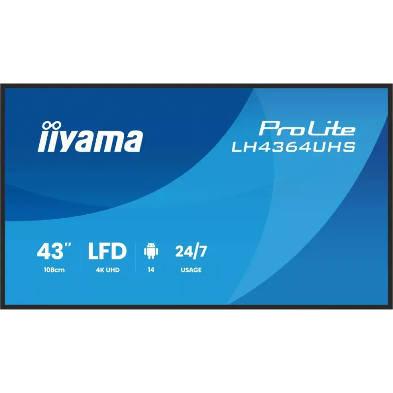 43"W LCD 4K UHD VA