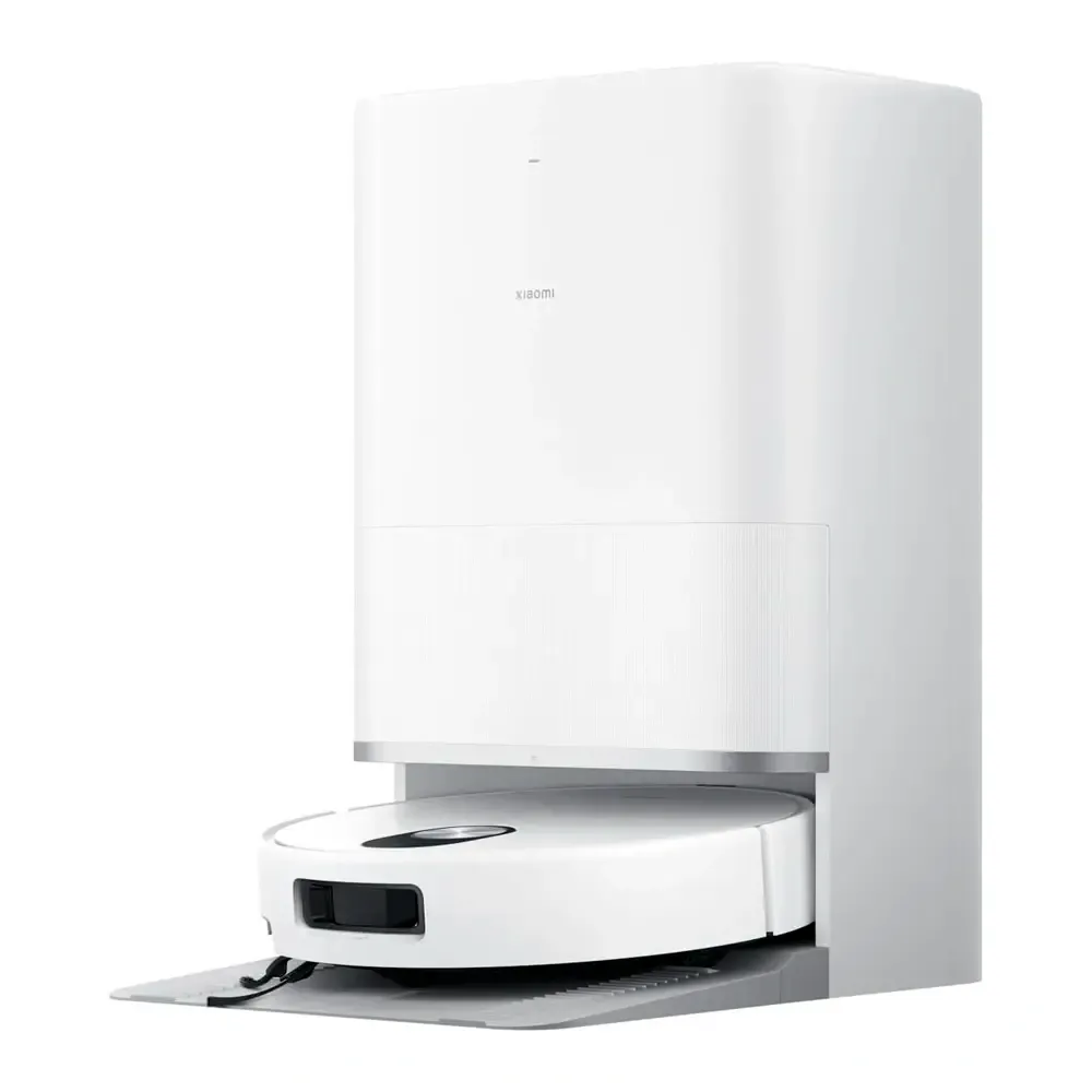 Aspirador Robô Xiaomi Robot Vacuum 5 20000Pa 5200mAh Branco + Estação Automática