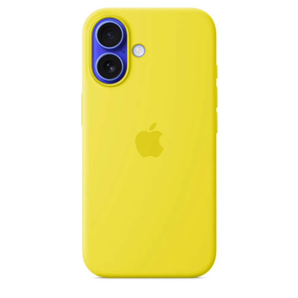 Capa Apple em Silicone com MagSafe para iPhone 16 - Carambola