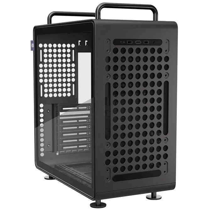 Caixa de Computador Caixa PC Cooler Master QUBE 540 Stardust Iron Compacta E-ATX