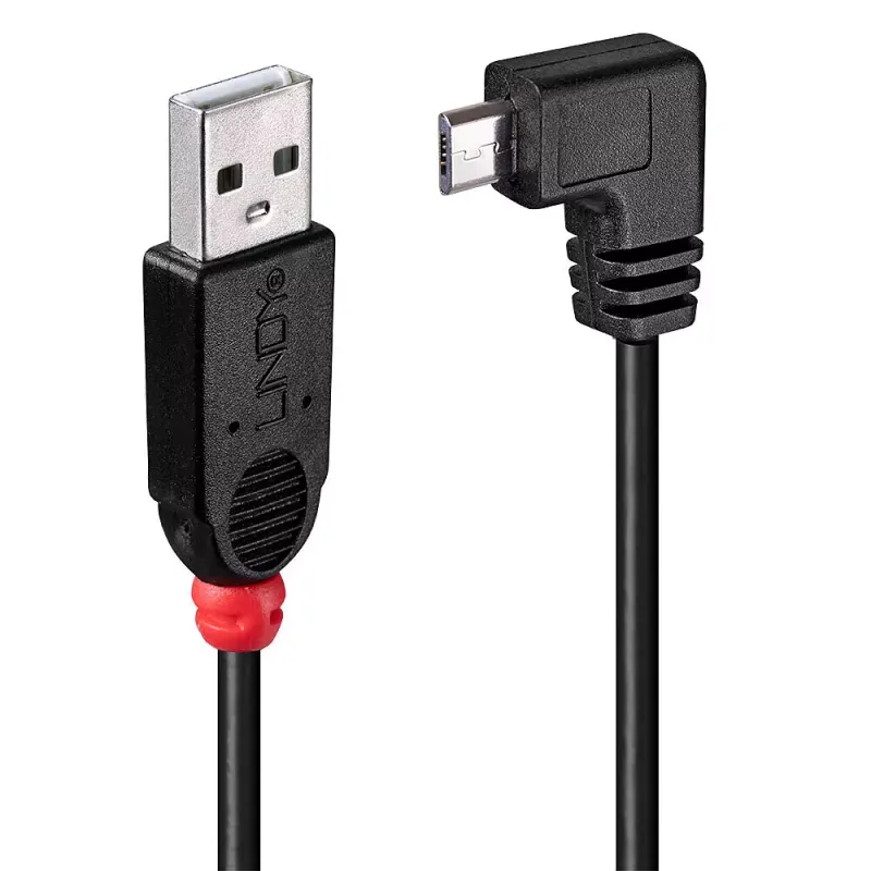 USB2.0 A/MICRO-B 90 DEGREE 1M