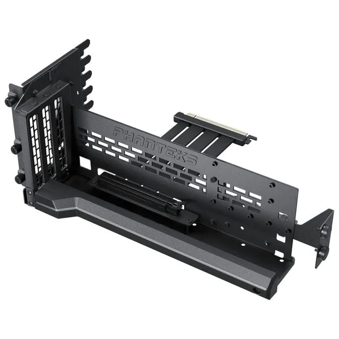 GPU Bracket Vertical Phanteks+Cabo PCI-E 5.0 x16 Fita Riser 22cm Preto