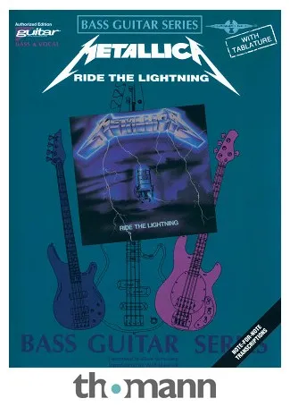 Hal Leonard Metallica Ride Lightning Bass