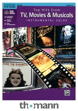 Alfred Music Publishing Top Hits from TV Clarinet