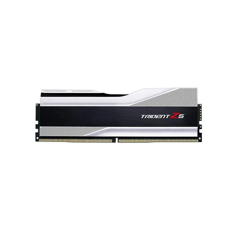 Memória RAM G.Skill Trident Z 32GB 2x16GB DDR5 6000MHz CL30 Intel XMP 3.0 Prateado