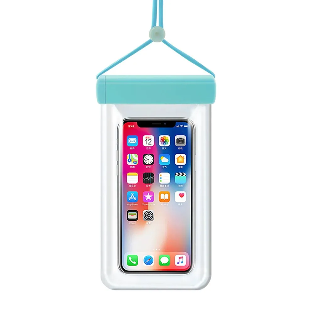 Capa Hurtel 115x220mm Waterproof Pool Beach Light Blue
