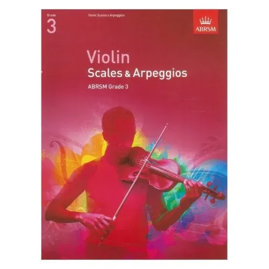 ABRSM LIVRO Violin Scales & Arpeggios Grade 3