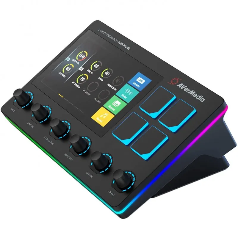 Avermedia Live Streamer Nexus Centro de Controlo