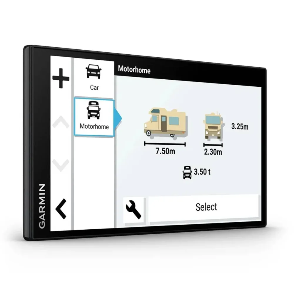 GPS Garmin Camper 795 7" Preto