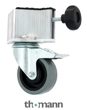 Stairville Tour Stage Rollriser Wheel 1