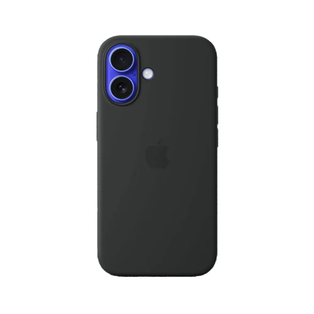 Capa de Silicone Magsafe Original iPhone 16 Preta MYY13ZM/A