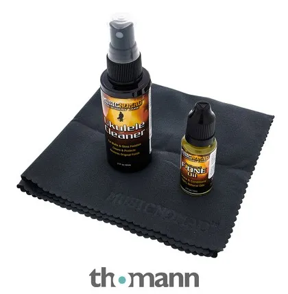 MusicNomad Premium Ukulele Care Kit 3 pc