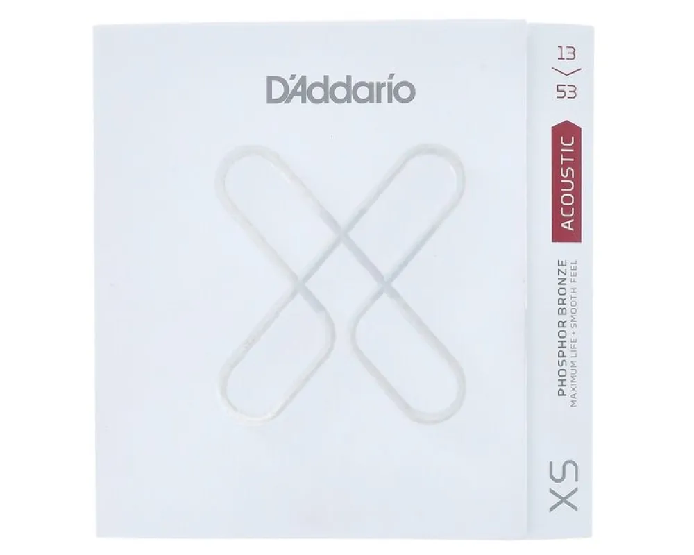 Daddario XSAPB1353 13-53 Hybrid Light, XS Phosphor Bronze Coated