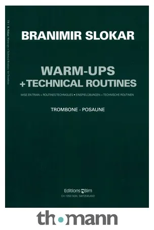 Editions Bim Warm Ups & Technical Trombone