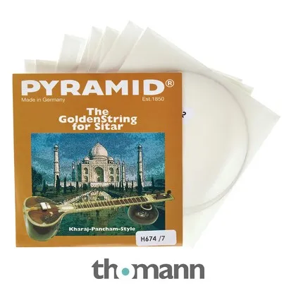 Pyramid H674/7 Heavy Sitar Strings